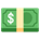 Rotary Club of Clayton October 29 newsletter: Cash Donations Welcome icon.