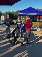 Rotary Club of Clayton October 29 newsletter: Pickleball Poker for Polio event photo 4.