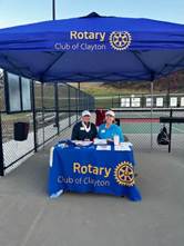 Rotary Club of Clayton October 29 newsletter: Pickleball Poker for Polio event photo 5.