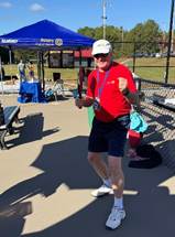Rotary Club of Clayton October 29 newsletter: Pickleball Poker for Polio event photo 7.