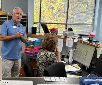 Rotary Club of Clayton October 22 newsletter: October 16 dental clinic support photo 1.