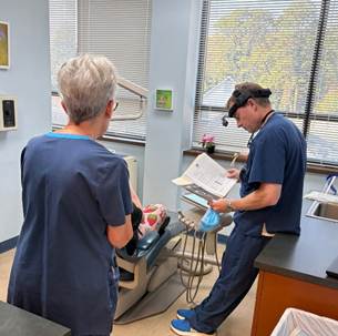 Rotary Club of Clayton October 22 newsletter: October 16 dental clinic support photo 4.